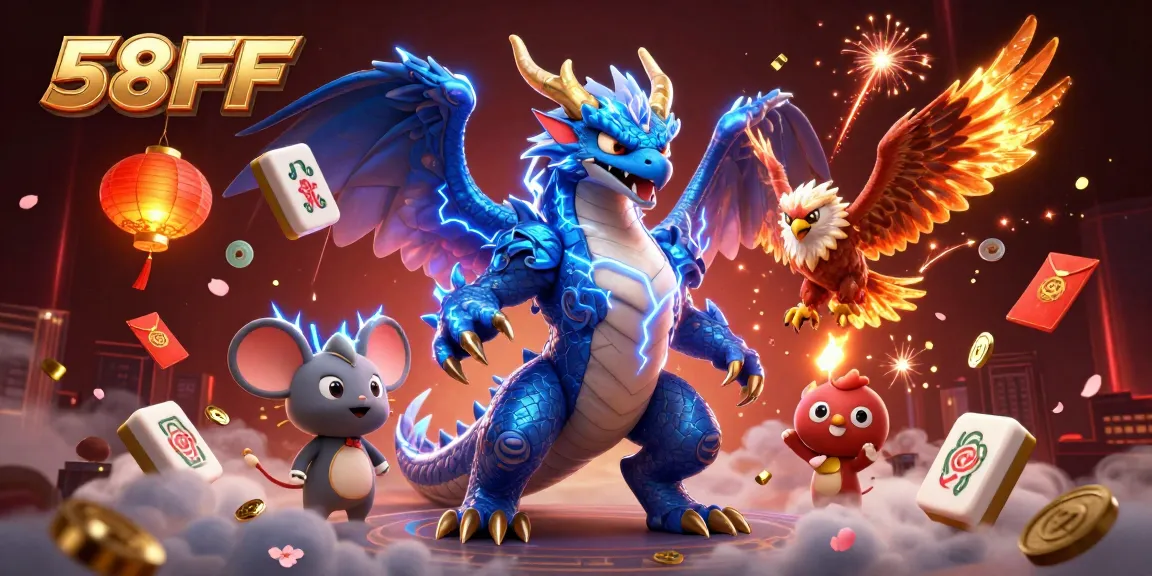 Experience thrilling wins at 58FF with dynamic 3D casino characters and exciting game elements.