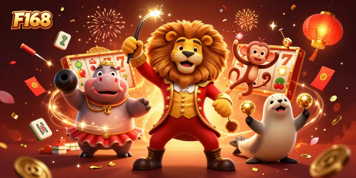 Engage in exciting F168 casino games featuring vibrant characters and thrilling action.
